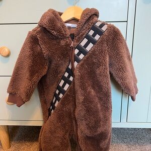 Baby Gap Star Wars Chewbacca One-Piece Jumpsuit Costume 12-18M